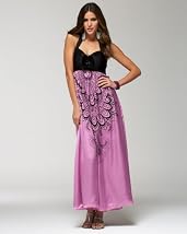 Scrollwork Maxi Dress