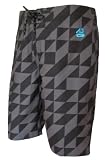 Mens Nike black and grey Athletic Department board surf swim beach shorts