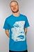 Subconscious Threads A Girl Crying - Teal,T-shirts for Men