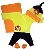 Happy Thanksgiving Turkey Baby Clothing Set (Newborn 0-3 Months to 12 lbs)