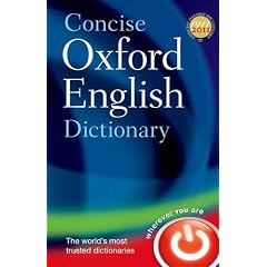 Concise Oxford English Dictionary: Main edition