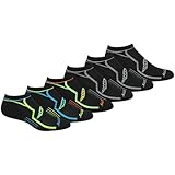 Saucony Men's 6 Pack Performance No-Show Socks