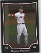 Dustin Pedroia - Boston Red Sox - Bowman Chrome Baseball Card # 38 - MLB Baseball Trading Card in Protective Case