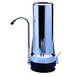 Kitchen Chrome Countertop Water Filter - Chrome Model with 1 Micron Carbon Block Filter