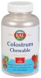 KAL - Colostrum - Strawberry Kiwi, 500 mg, 120 chewable tablets