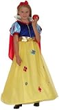 SNOW GIRL CHILDS FANCY DRESS COSTUME WITH HEADBAND HOOPED SKIRT WITH FLOWERS