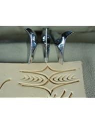 Home Improvement: Contemporary Craftool Co. USA? - Decorative Cut Stamps (Set of 3, Leather Tools) - Leather Tools