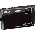 Nikon Coolpix S60 10MP Digital Camera with 5x Optical Vibration Reduction (VR) Zoom (Espresso Black)