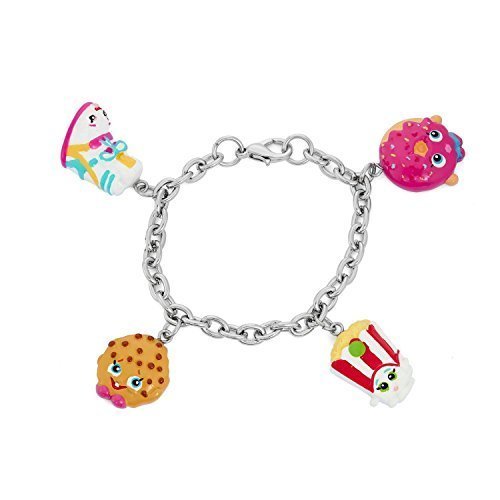 Shopkins Little Girls' Shopkins Sweet and Salty Charm Bracelet