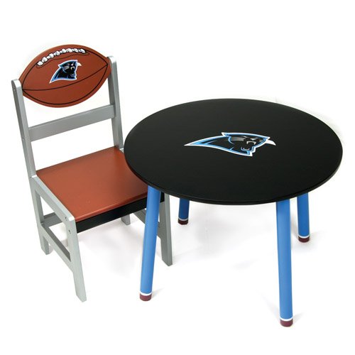 NFL Carolina Panthers Childrens Wooden Team Chair