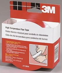 3M High Temperature Flue Tape (2113NA) 1.5 in x 15 ft