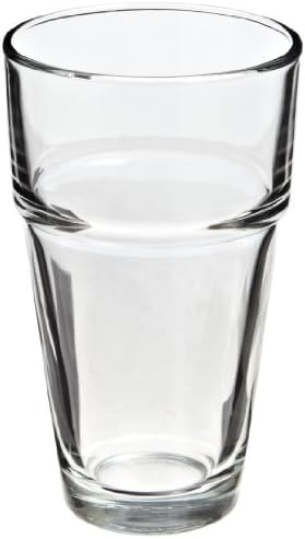 Stackable 73017 3-1/2" Diameter x 6" Height, 16 oz Cooler Glass (Case of 36)