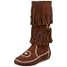 Peace Moccasins by Old Friend Women's Jamie Fringe Flat Boot