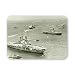 The Cunard liner QEII cruises through a.. - Mouse Mat Art247 Highest Quality Natural Rubber Mouse Ma
