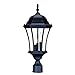 Acclaim 5027BK Brynmawr Collection 3-Light Post Mount Outdoor Light Fixture, Matte Black