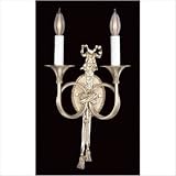 Wall Sconce in Antique Silver