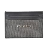 BVLGARI（ブルガリ） ブルガリ 32584 BLACK カードケース 定期入れ・パスケース・カードケース ・約H7×W10.5×D0.5cm (BV-32584CANVAS-BLK) ブルガリ パスケース