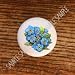 WILDFLOWERS FORGET-ME-NOT FLOWER DRAWER PULLS KNOBS