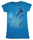 TS211-00 Alice In Wonderland Disney White Rabbit Vintage Style Junk Food Juniors Babydoll Soft T-Shirt