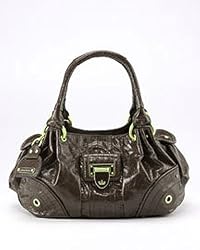Juicy Couture Flap Lock Fluffy Shoulder Bag Fieno