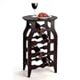 Winsome� Espresso 8 - Bottle Oval - Top Wine Rack