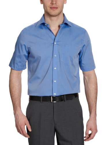 Seidensticker Herren Businesshemd 183361, Gr. 43, Blau (Blau (17) Preisvergleich