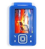 Review iGadgitz ZENLABBLU / BLUE Silicone Skin Case Cover for Creative Zen 2gb, 4gb, 8gb, 16gb & 32gb + Screen Protector