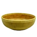 Round Bamboo Bowl - Large