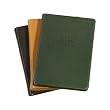 World Travel Journal, Genuine Calfskin Leather, 6"