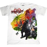 Kingdom Hearts Dee Esscover Men White T-Shirt