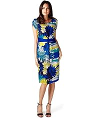 Per Una Striped & Floral Shift Dress