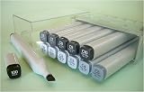 COPIC Markers Set of 12 Cool Gray