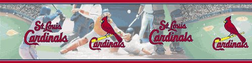 St. Louis Cardinals Wallpaper Border