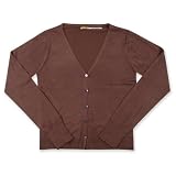 FINE SPUN SILK LONG SLEEVE CARDIGAN at MaxStudio