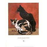 (24x32) Theophile Alexandre Steinlen (The Cats) Art Poster Print
