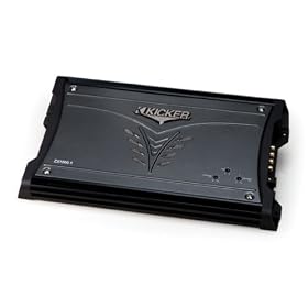 Kicker 08ZX10001 1000-Watt Class D Mono Subwoofer Amplifier