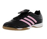 adidas Mens Samba Millenium Soccer Shoe, Black/White/Gold, 10 M