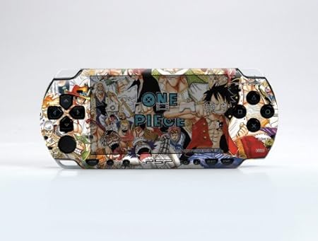 ONE PIECE PSP (Slim) Dual Colored Skin Sticker, PSP 2000