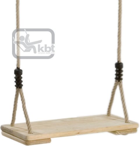 Childrens Toyshop  Toys : Pinewood Swing Seat Treated