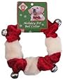 Outward Hound Kyjen  PP01771 Dog Bell Collar Holiday Pet Accessories, Medium, Red