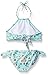 Billabong Girls' Fancy Floral Hi Neck Swim Suit
