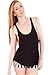 Ladies Scoop Neck Wide Armhole Openings Lightweight Tank Top, Multiple Colors