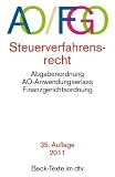 Abgabenordnung mit Finanzgerichtsordnung und Nebengesetzen (AO/FGO) - Steuerverfahrensrecht - AO-Anwendungserlass - 