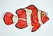 Handpainted L-B Tropical Fish Replica Wall Mount Decor Plaque 6