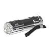 Keystone 9C 9-LED Compact Aluminum Flashlight with Batteries, Chrome