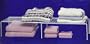 Expanding Closet Shelf (White) (7 1/2"H x 22 1/4"W x 10 1/2"D)
