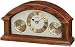 Seiko Mantel Clock Dark Brown Wooden Case #QXG127BLH
