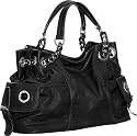 Oversized ''Kudreau'' Satchel - Black, Brown, Purple or Navy Blue