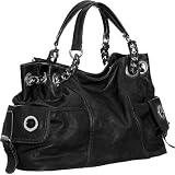 Black Oversized ''Kudreau'' Satchel