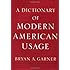 A Dictionary of Modern American Usage
